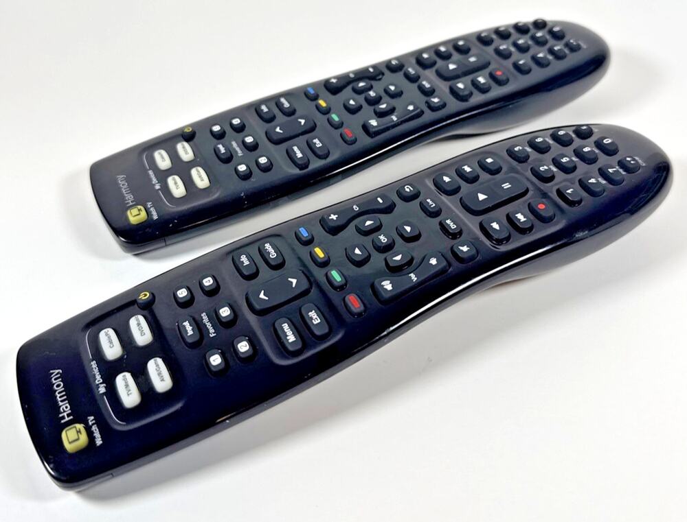 2x Logitech Harmony 300 Universal Remote Controls - Read
